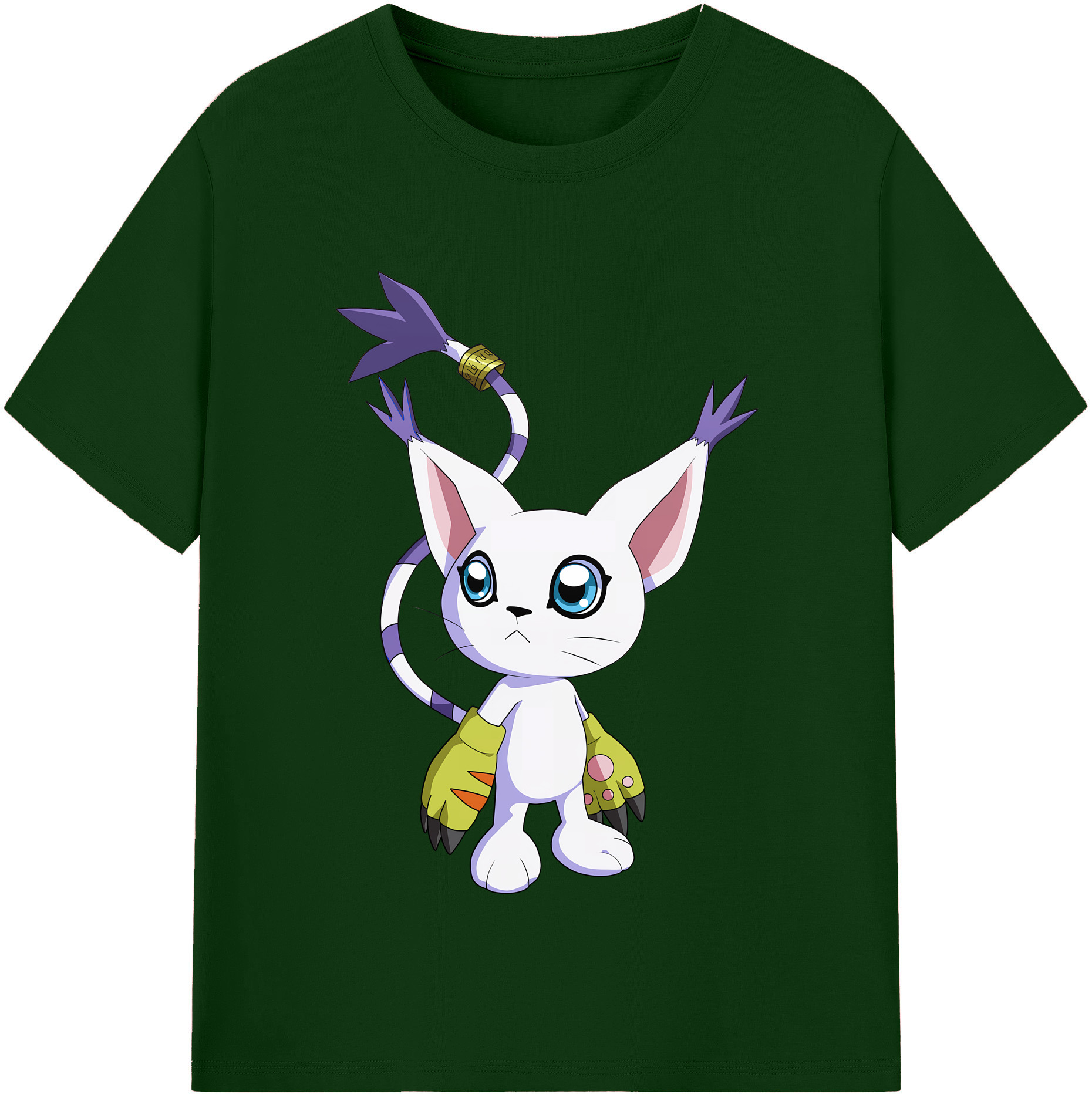 （画像用） Digimon デジタルモンスター/デジモン 綿100％半袖Tシャツ（フロントプリント）